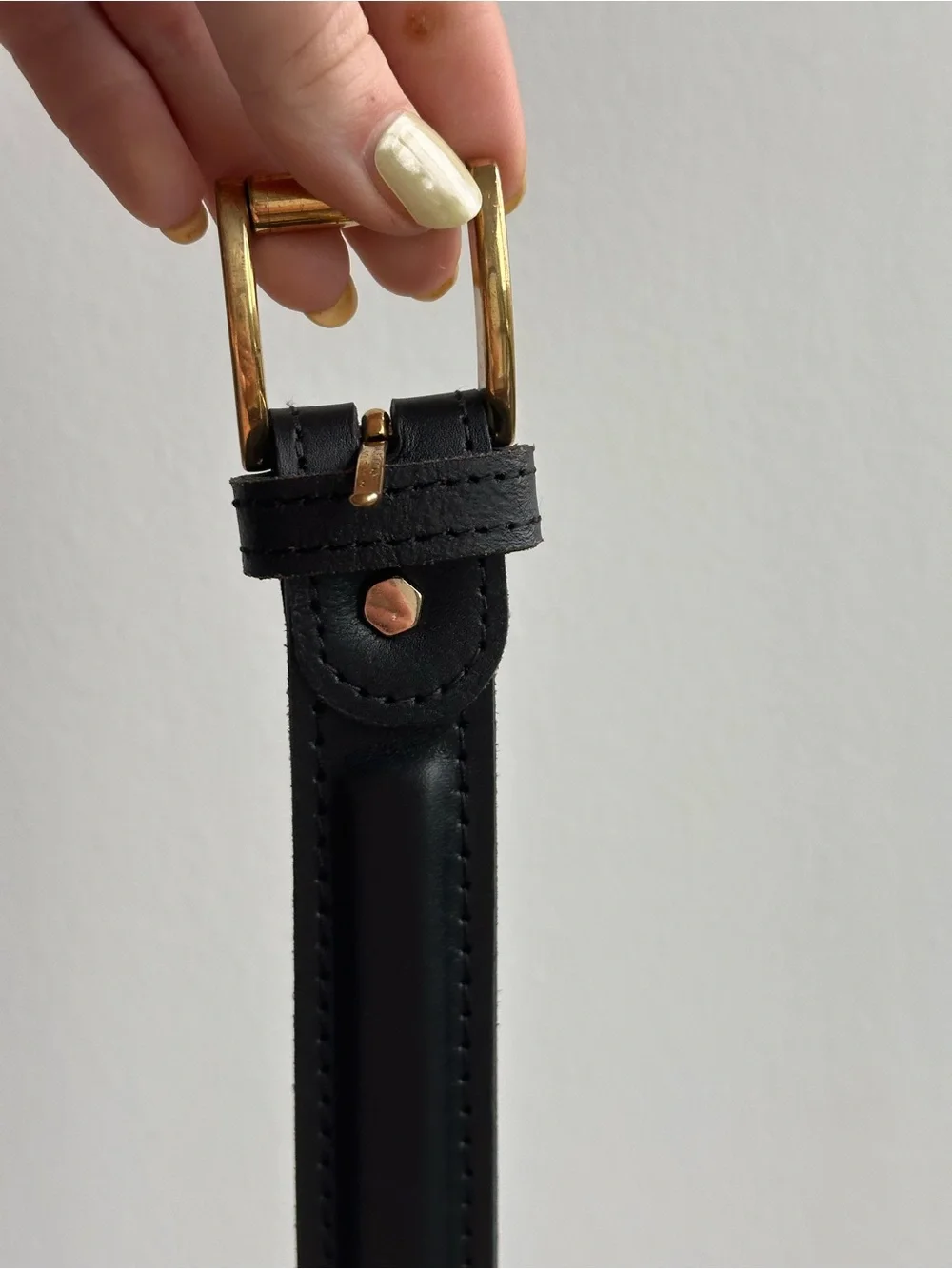 Jafferjees 43” Tan Leather Belt – Classic Casual Style